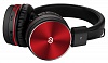 Гарнитура накладные Digma BT-12 красный черный беспроводные bluetooth (оголовье)