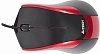 Мышь A4 V-Track Padless N-400-2 черный красный оптическая (1000dpi) USB (3but)