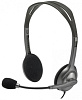 Наушники с микрофоном Logitech H111 темно-серый 2.35м накладные оголовье (981-000594)