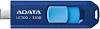 Флеш Диск A-Data 32GB Type-C UC300 ACHO-UC300-32G-RNB BU USB3.2 синий голубой