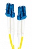 Патч-корд Brand-Rex HOPLC008030LC203 2x8 125 OS1 OS2 LC дуплекс-LC дуплекс 3м LSZH желтый