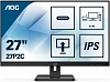 МОНИТОР 27" AOC 27P2C Black с поворотом экрана (IPS, 1920x1080, 75Hz, 4 ms, 178° 178°, 250 cd m, 50M:1, +HDMI, +DisplayP