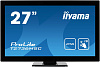Монитор жидкокристаллический Iiyama Монитор LCD 27'' [16:9] 1920х1080(FHD) MVA, nonGLARE, TOUCH, 300cd m2, H178° V178°, 3000:1, 12М:1, 16.7M, 4ms, VGA, HDMI, DP, USB-Hub, Tilt, Speakers, 3Y, Black