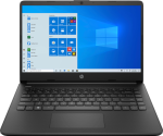Ноутбук HP 14s-dq2012ur Pentium Gold 7505 4Gb SSD256Gb Intel UHD Graphics 14" IPS FHD (1920x1080) Free DOS 3.0 black WiFi BT Cam
