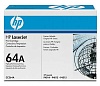 Тонер Картридж HP 64A CC364A черный (10000стр.) для HP LJ P4014 4015 4515
