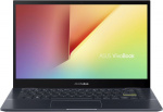 Трансформер Asus VivoBook TM420UA-EC161T Ryzen 5 5500U 8Gb SSD256Gb AMD Radeon 14" IPS Touch FHD (1920x1080) Windows 10 black WiFi BT Cam