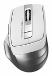 Мышь A4 Fstyler FB35 белый/серый оптическая (2000dpi) беспроводная BT/Radio USB (6but)