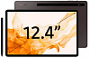 Планшет Samsung Galaxy Tab S8+ SM-X800 Snapdragon 898 2.99 8C RAM8Gb ROM128Gb 12.4" Super AMOLED 2800x1752 Android 12 графит 13Mpix 12Mpix BT WiFi Touch microSD 1Tb 10090mAh 8hr