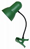 Светильник настольный Трансвит NADEZHDA-PSH GRN на прищепке E27 лампа накаливания зеленый 40Вт