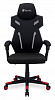 Кресло игровое Оклик 111G черный красный сиденье черный сетка ткань с подголов. крестов. пластик черный