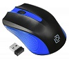 Мышь Oklick 485MW черный синий оптическая (1200dpi) беспроводная USB (2but)