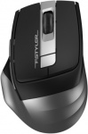 Мышь A4Tech Fstyler FG35S серый/черный оптическая (2000dpi) silent беспроводная USB (6but)