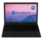 Ноутбук Digma EVE 15 P417 Celeron N4000 8Gb SSD256Gb Intel UHD Graphics 600 15.6" IPS FHD (1920x1080) Windows 11 64 black WiFi BT Cam 5000mAh