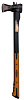 Топор Вихрь Classic ТК2000Ф большой черный оранжевый (73 2 1 6)