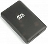 Внешний корпус для HDD SSD AgeStar 3UBCP3 SATA пластик черный 2.5"